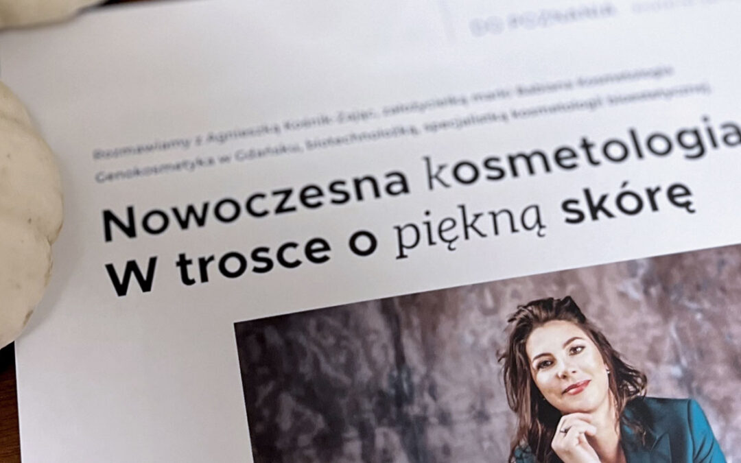 Nowoczesna kosmetologia. W trosce o piękną skórę.